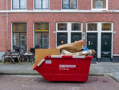 Furniture being cleared from a Limehouse home