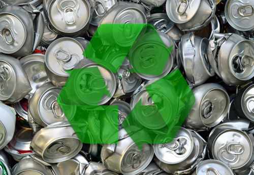 Recycling and donation process during house clearance